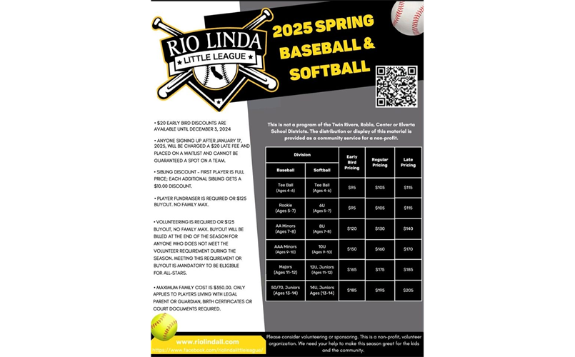 2025 Spring Registration 